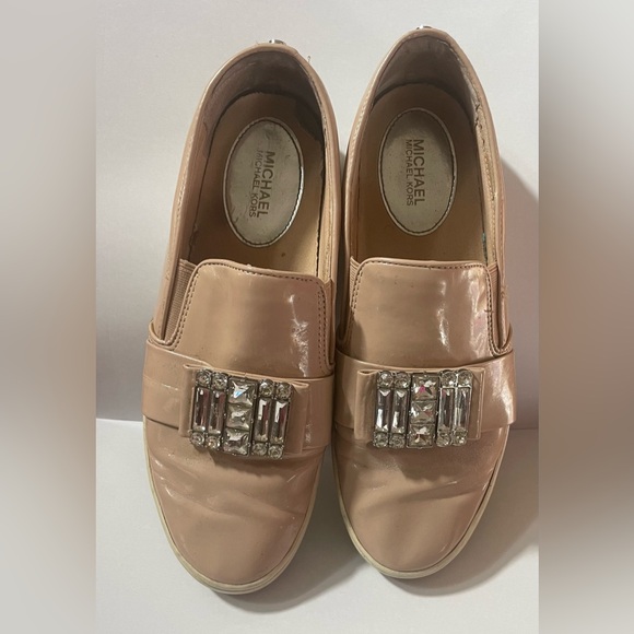 Michael Kors Pink Slip-On Women's Sneakers - Picture 1 of 7